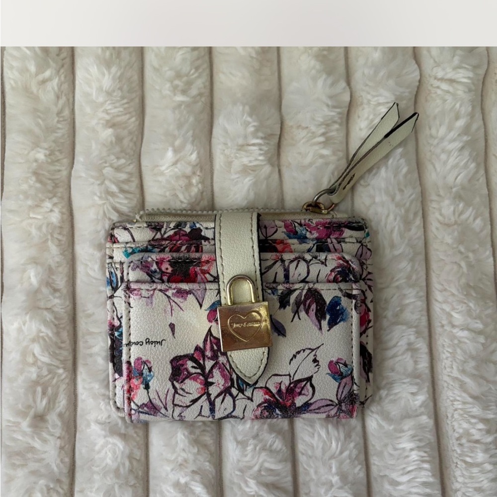 Juicy Couture Floral Women's Wristlet Wallet